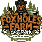 Foxholes Farm Dog Park Logo