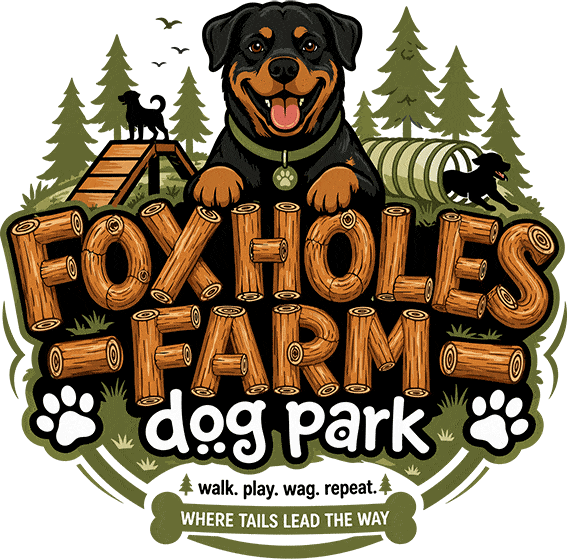 Foxholes Farm Dog Park Logo